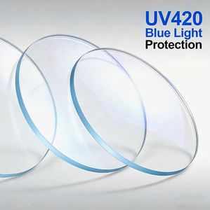 Lentes <span class=keywords><strong>Óptica</strong></span>s CR39 con Bloqueo <span class=keywords><strong>de</strong></span> Luz Azul, Índice 1.56, Visión Única, 70mm <span class=keywords><strong>de</strong></span> Diámetro, UC HC HMC, Venta al Por Mayor <span class=keywords><strong>de</strong></span> Fábrica - Product Image 5