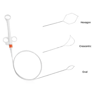 Venta caliente Gastroenterológico Endoscópico Polipectomía Snare Médico Desechable Polipectomía Snare