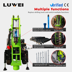 เครื่องเจาะยี่ห้อ LUWEI แบบกำหนดเองสำหรับงานระเบิดในเหมืองแบบเปิด |   การเจาะหินแบบ Down-the-Hole (DTH) ประสิทธิภาพสูง - Product Image 6