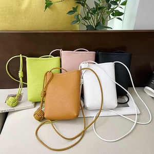 Bolso Bandolera Mini con Textura Exclusiva 2026 <span class=keywords><strong>para</strong></span> Mujer, Bolso Casual Simple <span class=keywords><strong>para</strong></span> Teléfono Móvil, Diseño Versátil <span class=keywords><strong>de</strong></span> Moda Coreana - Product Image 4