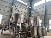 Équipement de brassage de bière et équipement de fermentation de bière de 6000 litres par jour