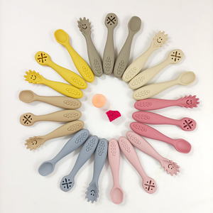 Juego <span class=keywords><strong>de</strong></span> Cucharas <span class=keywords><strong>de</strong></span> Silicona Resistentes al Calor con Mango Largo <span class=keywords><strong>para</strong></span> Bebés, Cucharas <span class=keywords><strong>para</strong></span> Alimentación con Luz LED, <span class=keywords><strong>Cuchara</strong></span> <span class=keywords><strong>para</strong></span> Pasta <span class=keywords><strong>de</strong></span> Arroz <span class=keywords><strong>para</strong></span> Niños Pequeños - Product Image 1