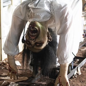 Modèle d'horreur personnalisable pour maison hantée, avec <span class=keywords><strong>musique</strong></span> effrayante, animatronique mobile, fantômes et zombies terrifiants - Product Image 2