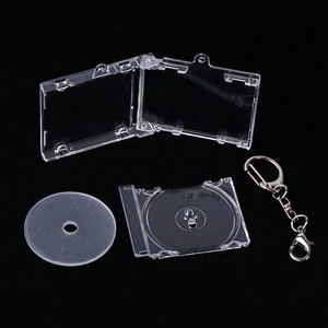 <span class=keywords><strong>Llaveros</strong></span> al por mayor: Mini llavero de CD, llavero de <span class=keywords><strong>acrílico</strong></span> NFC, mini dijes de diseño para bolso, llavero con forma de estuche de CD, llavero de CD <span class=keywords><strong>en</strong></span> blanco DIY, recuerdo único - Product Image 2