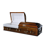 Ataúd y Asas de Madera de Alta Calidad al por Mayor en China de la Empresa Nantong Millionaire Casket, Modelo Judío