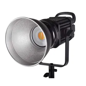 Lampu Video Led warna Bi, peralatan fotografi Film dudukan 200w V, Kit profesional Studio Tv, Film lembut terus menerus