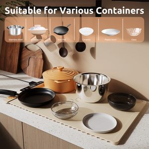 Plaque chauffante carrée en silicone pour la maison avec chauffage par résistance, contrôle de température réglable, design portable pour usage domestique, matériau silicone - Product Image 3