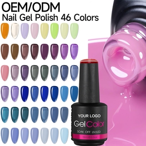 Esmalte de Uñas en Gel UV de 15ml para Uso Diario, Tonos Intensos, Anti-Grietas, Bajo MOQ, Diseño de Empaque Personalizado - Product Image 1