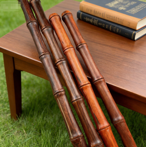 Bâton rond en bois de rose pour arts martiaux et fitness portable - Product Image 3