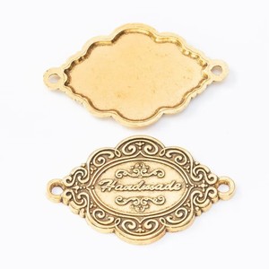 ملصق خياطة مخصص ثلاثي الأبعاد من سبائك الزنك، علامة معدنية منقوشة يدويًا مع شعار للحقائب والمحافظ وحقائب الظهر - Product Image 4