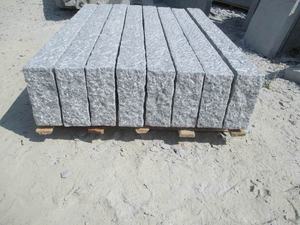 G603 แผ่นหินแกรนิตจีนสีเทาและกระเบื้องหินธรรมชาติ Curbstone และ Kerbstone พื้นผิวบากสําหรับวิลล่าและโรงแรมขนาดมาตรฐาน - Product Image 3