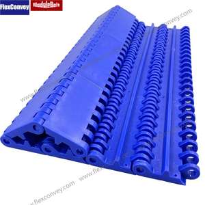 ModuleBelt modüler taşıma bandı plastik düz konveyör düz üst zincir Pitch 50.8mm - Product Image 3