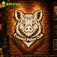Lettres lumineuses LED XDsign Diamond - Étanches IP65, Bluetooth/Télécommande, Personnalisation rapide, Publicité extérieure pour devantures de magasins