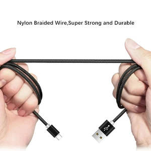 मोबाइल फोन के लिए 1 मीटर नायलॉन यूएसबी टाइप-सी केबल टाइप-सी केबल टाइप-सी केबल - Product Image 3