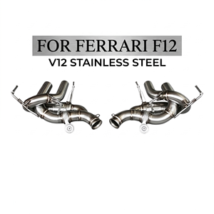 Vortex SS304 Electronic Valved Catback <b>Exhaust</b> Muffler System for Ferrari FF 6.3L V12 Supercar Performance Direct Fit - Product Image 1
