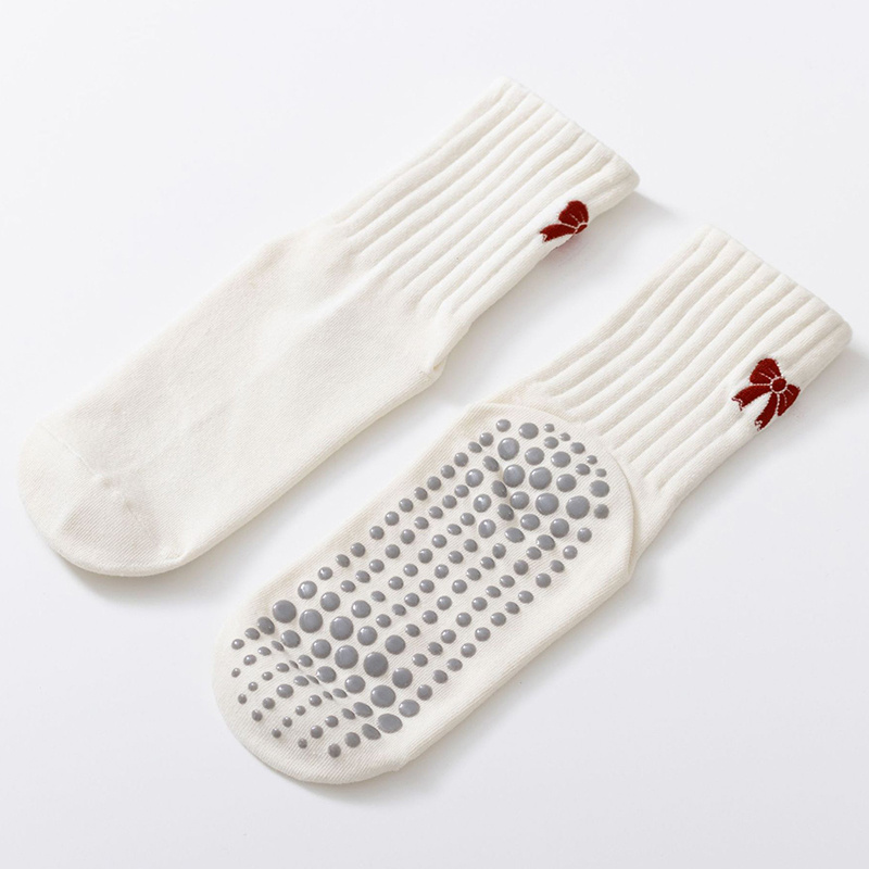 Milk white embroidery