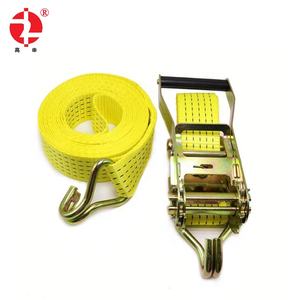 1 "2" 3 "4" 옐로우 레드 오렌지 블루 벌크 래칫 스트랩 타이 다운 벨트 - Product Image 4