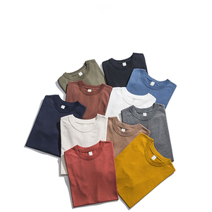 MT2654 Camisetas Unisex de Algodón 100% de Alta Calidad, 300 g/m², Personalizadas al por Mayor, Impresión en Serigrafía, Color Sólido - Product Image 4