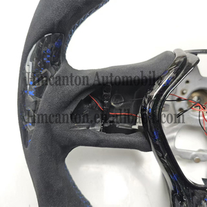 Volant de direction en fibre de carbone forgée Alcantara à prix de gros pour Infiniti Q50 - Product Image 6