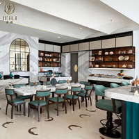 JEILI Diseño de Hoteles y Restaurantes a Medida, Proyecto de Lujo Llave en Mano, Solución Integral, Juego de Mesa y Sillas Comerciales
