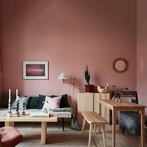 Tùy chỉnh màu sắc môi trường nhà trong nhà sơn acrylic nhà phòng khách tường Latex sơn tường nội thất sơn latex - Product Image 4