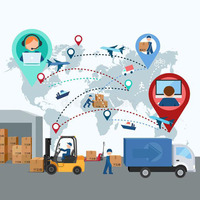 Agent de Dropshipping par Conteneur, Expédition Rapide vers les États-Unis, l'Australie, l'Europe, Fournisseur Mondial de Dropshipping Porte-à-Porte avec des Tarifs Bas