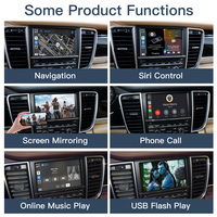 Module CarPlay Sans Fil et Android Auto CARABC pour Porsche Panamera / Macan / 911 / Cayenne / 718 PCM 3.1 Décodeur Écran