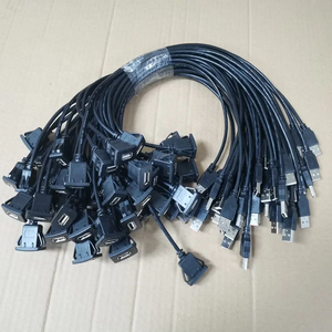 Cable de Extensión de Datos y Carga USB AM a AF con Panel Cuadrado Empotrado, Producto de Telecomunicaciones Lulink/OEM LK-S30USBECB - Product Image 5