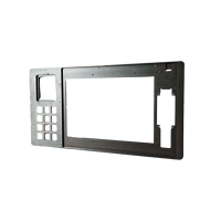 Cadre de panneau de commande intelligent CNC personnalisé - Bezel avant en aluminium avec découpes multifonctionnelles