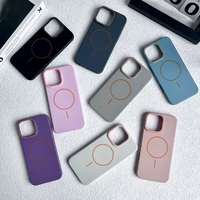 Syndee pour iPhone 16 Pro Max Officiel Hard Thin PC Back Cover Case 15 14 13 12 Series Luxury Magnet Cellphone Accessories