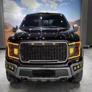 Front <strong>Bar</strong> for Ford F150 Raptor 2018-2020 Musixia Black Steel Front Bumper 4x4 Off-road Pickup With Winch Bracket Accessories - Product Image 4