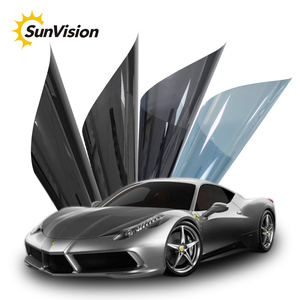 Film solaire teinté <span class=keywords><strong>pour</strong></span> vitres de voiture, rejet uv irr100 % UVR100 % Vision claire papel ahumado nano film en céramique <span class=keywords><strong>pour</strong></span> vitres de voiture - Product Image 1