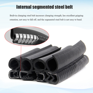 Nhà Máy Bán buôn giá Xe Cửa sổ con dấu cửa con dấu cao su Dải EPDM cao su cạnh TRIM thời tiết Tước - Product Image 3