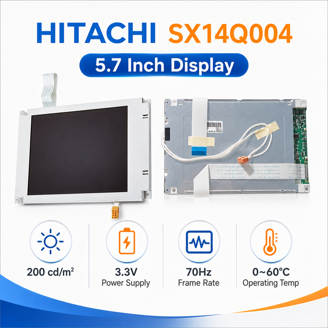 HITACHI SX14Q004 5.7 Inch CSTN LCD Module 320x240 QVGA Industrial Control Display Panel Replacement