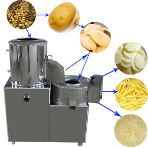 Machine de nettoyage de pommes de terre automatique de haute qualité, trancheuse à pommes de terre automatique de haute qualité - Product Image 4