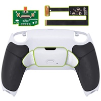 Kit d'accessoires personnalisés pour manette PS5 : Grip antidérapant, Paddles arrière, Kit de remappage Rise 2.0 et Fixation de boutons arrière