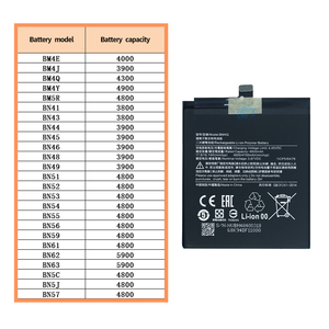 OEM Fuente de fábrica BM4Q Batería de polímero de litio Batería de teléfono móvil para Xiaomi Redmi K30 <span class=keywords><strong>Pro</strong></span> <span class=keywords><strong>Pocophone</strong></span> <span class=keywords><strong>F2</strong></span> - Product Image 6