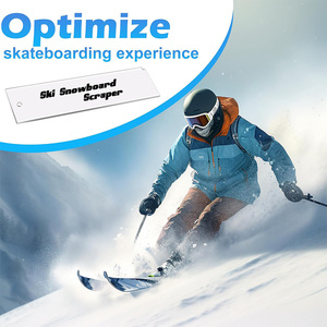 Grattoir en plastique de cire de <span class=keywords><strong>ski</strong></span> de 9x2.2 pouces pour enlever la cire extra refroidie - Product Image 3