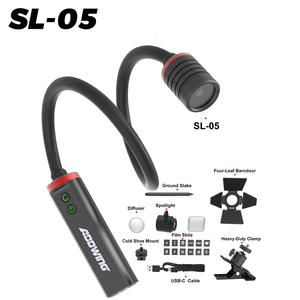 Set de Iluminación para Macrofotografía, Ajustable, 5 Colores, 12 Patrones de Luz Gobo, Montaje Múltiple, Luz Macro para Fotografía Macro - Product Image 4