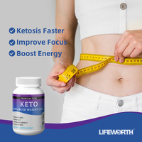 Marque privée OEM 60 Capsules Suppléments Nettoyage du côlon Detox Minceur Keto Pilules Capsules