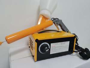 <span class=keywords><strong>Pistolet</strong></span> de pulvérisation de revêtement de poudre de métal en poudre manuel électrostatique d'entrepôt portable - Product Image 5