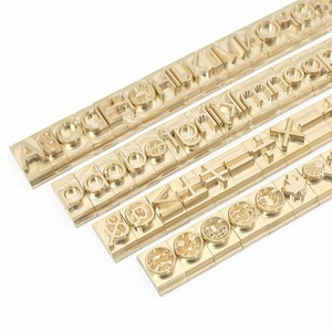 Moule à tampon personnalisé pour lettres, idéal pour les cadeaux, tampons en laiton pour lettres - Product Image 4