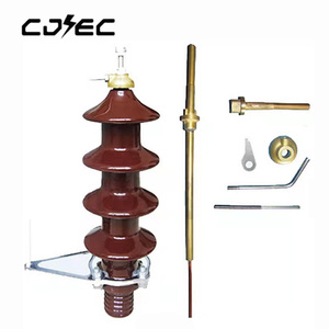 Cách Điện Hv Sứ Nâu Tráng Men Điện Biến Áp Cách Điện - Product Image 6