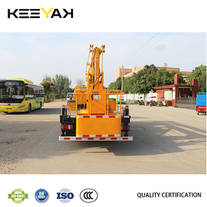 Plataforma de trabajo aéreo montada en camión JMC 4x2, camión de plataforma aérea de <span class=keywords><strong>17m</strong></span>, suministro de fábrica, camión de plataforma de trabajo aéreo para gran oferta - Product Image 5