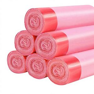 Bolsas de Basura de PE con Cordón, Desechables y Reciclables, Tamaño y Capacidad Personalizables para Cocina, Baño, Dormitorio, Hogar y Oficina - Product Image 1