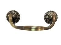 H030 Manijas de bronce de estilo europeo de alta calidad, directamente de fábrica, para ataúdes.
