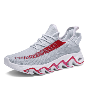tela de malla transpirable ligero aire hombre corriendo zapatillas de deporte para hombre casual zapatos deportivos - Product Image 4