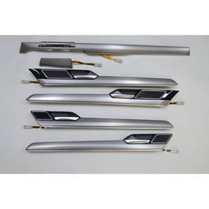 Pannello Strumenti Argento Metallizzato con Luce Ambientale Multicolore a Quattro Porte, Adatto per VW <span class=keywords><strong>Passat</strong></span> B8 8.5 <span class=keywords><strong>Arteon</strong></span> - Product Image 1