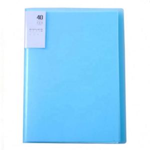<b>A4</b> Size 50% Recycled 40 Pocket Black Presentation Display Book Storage Case Portfolio Art <b>Folder</b> with Plastic Sleeves - Product Image 4