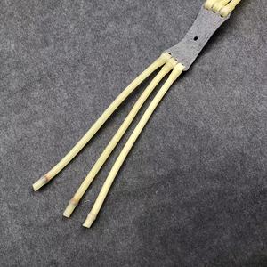 Kit de <span class=keywords><strong>Tirachinas</strong></span> de Látex con Banda Elástica Plana Potente, Accesorios Prácticos para Caza y Pesca - Product Image 4